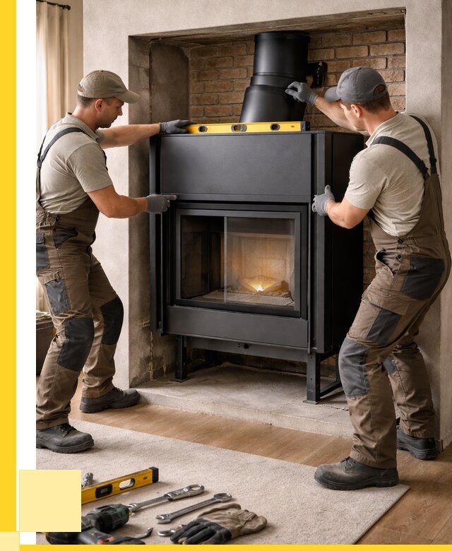 Установка каминных топок в Фрязине под ключ от 18693 р. | ЭриданФрз