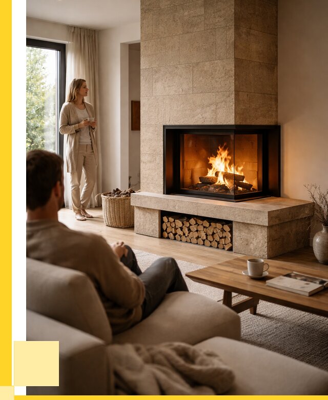 Угловые камины из кирпича установка в Фрязине от 155775 р. ЭриданФрз