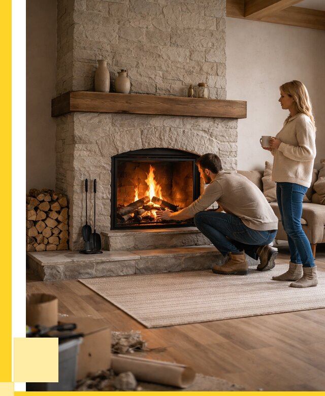 Камины для загородного дома в Фрязине от 363475 р., ЭриданФрз