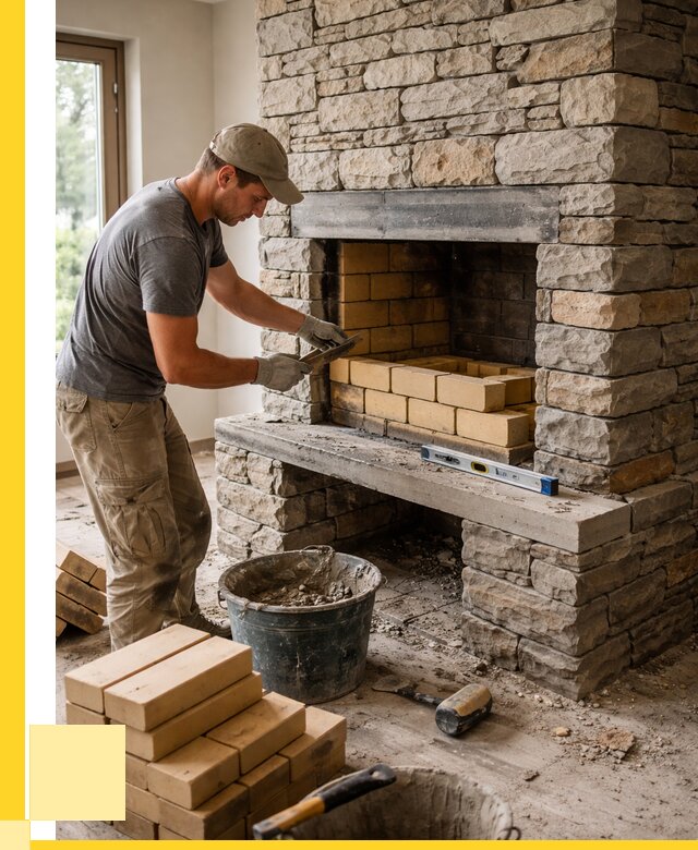 Кладка каминов и камина в Фрязине от 25963 р. ЭриданФрз