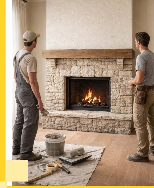 Отделка каминов в Фрязине от 6750 р. под ключ | ЭриданФрз