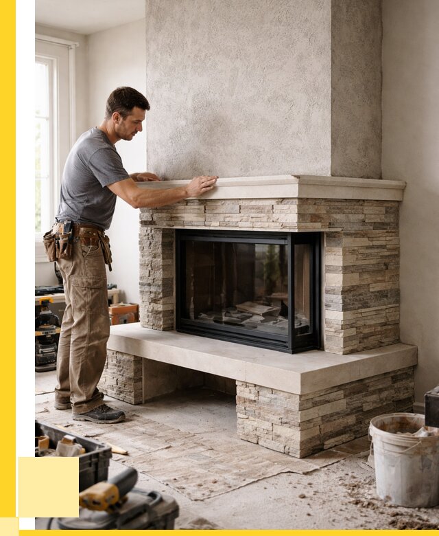 Изготовление каминов под ключ в Фрязине от 155775 р. | ЭриданФрз