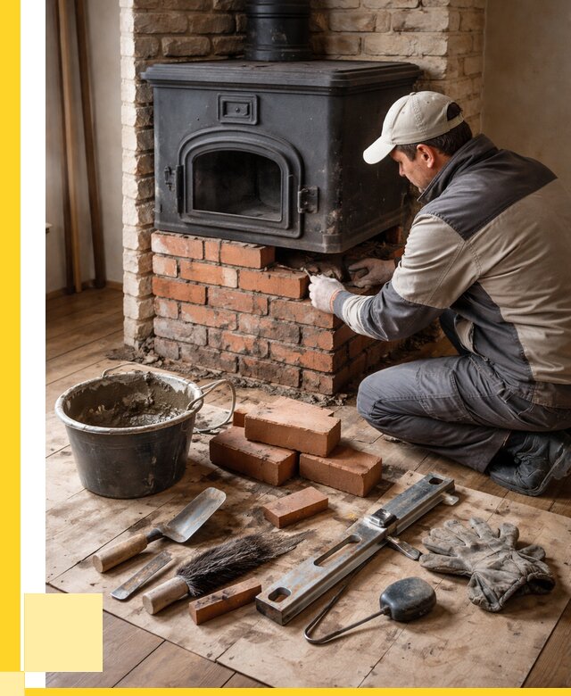 Ремонт печей в Фрязине от 12462 р., услуги печника ЭриданФрз