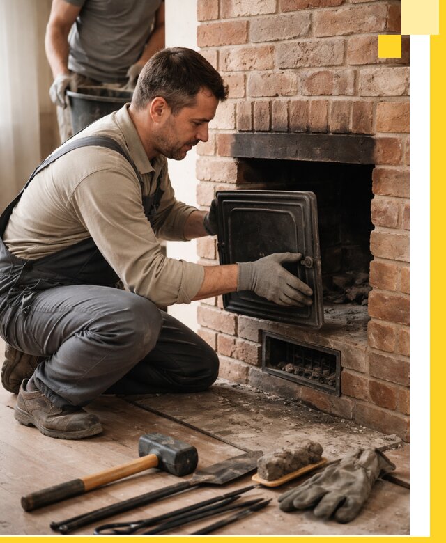 Ремонт печей в Фрязине с гарантией качества и безопасности