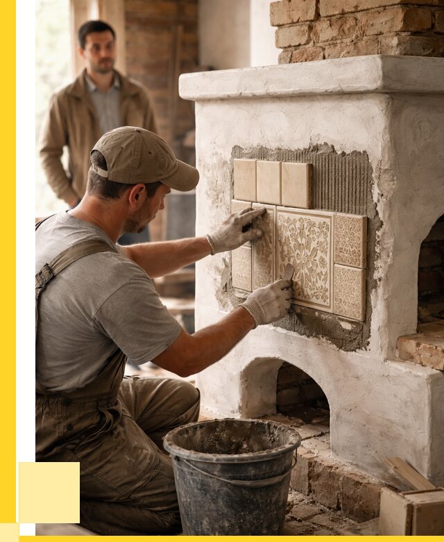 Отделка печей и банных печей в Фрязине от 36348 р. | ЭриданФрз