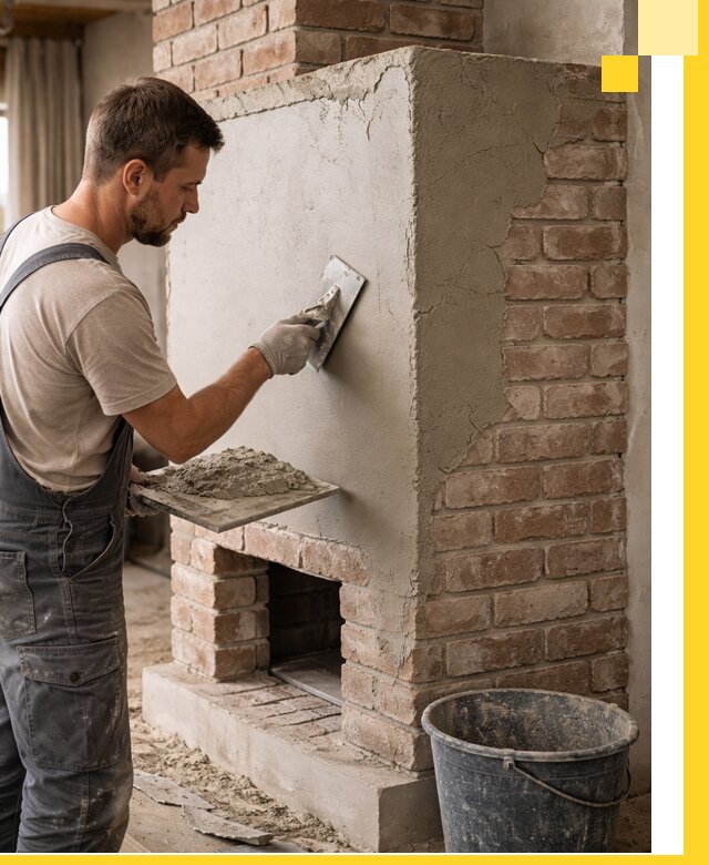 Отделка печей и облицовка каминов в Фрязине под ключ