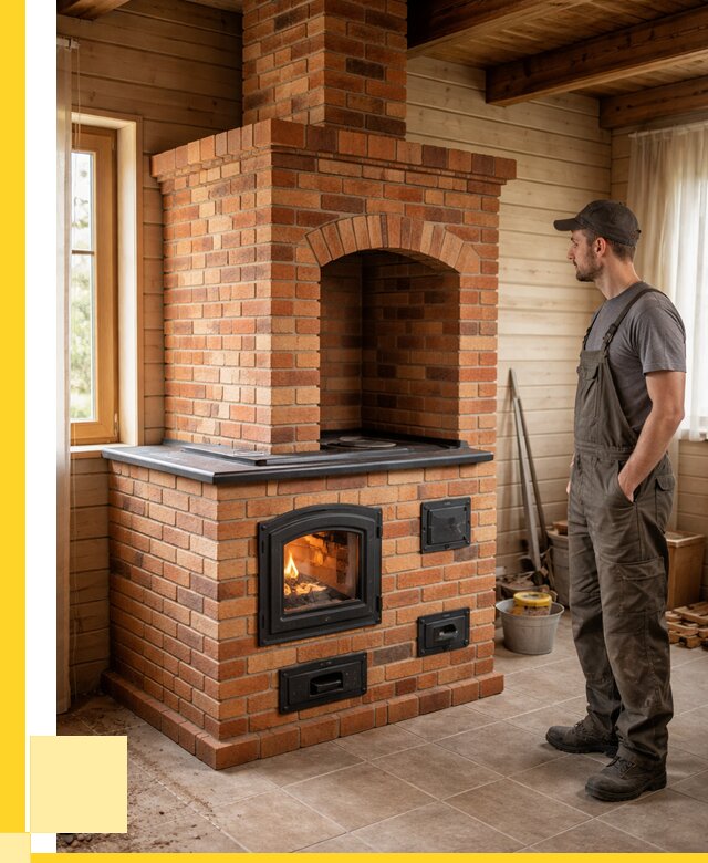 Кирпичные печи в Фрязине: купить от 155775 р. | ЭриданФрз