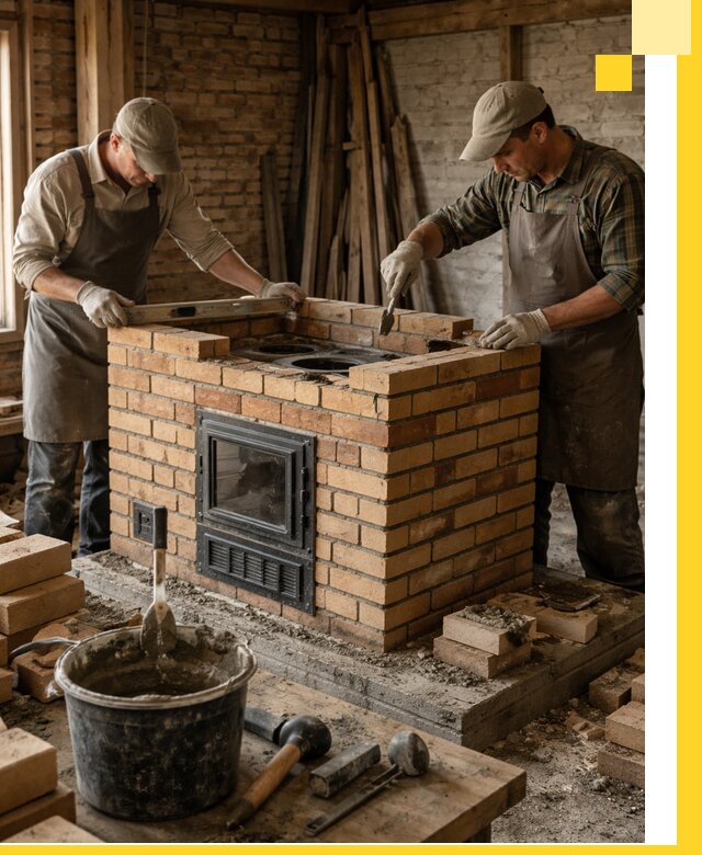 Изготовление и установка варочных печей под ключ в Фрязине