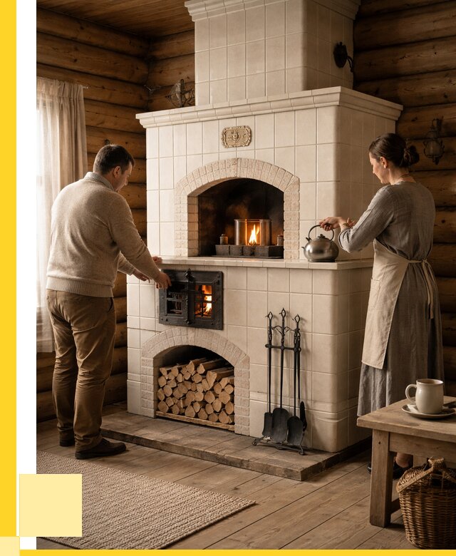 Русские печи в Фрязине: установка от 155775 р. ЭриданФрз