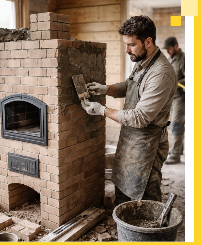 Изготовление и установка печей-шведок под ключ в Фрязине