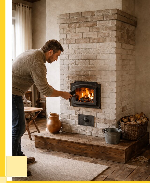 Печь голландка из кирпича в Фрязине от 88273 р. | ЭриданФрз