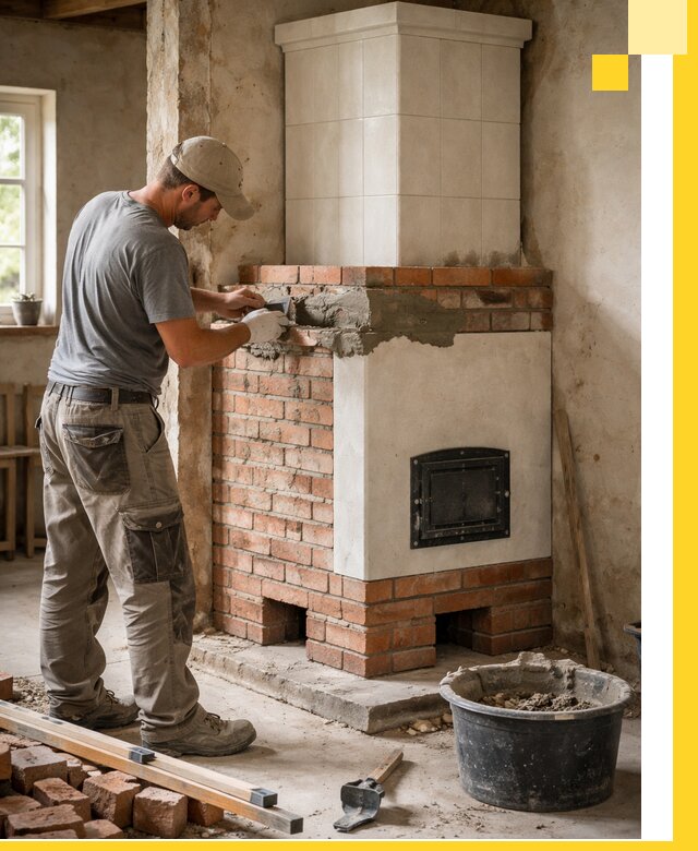 Изготовление и установка печей-голландок под ключ в Фрязине