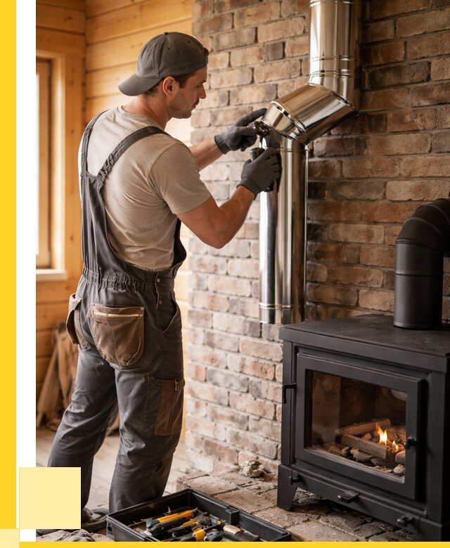 Монтаж дымоходов для печей в Фрязине от 7789 р. | ЭриданФрз