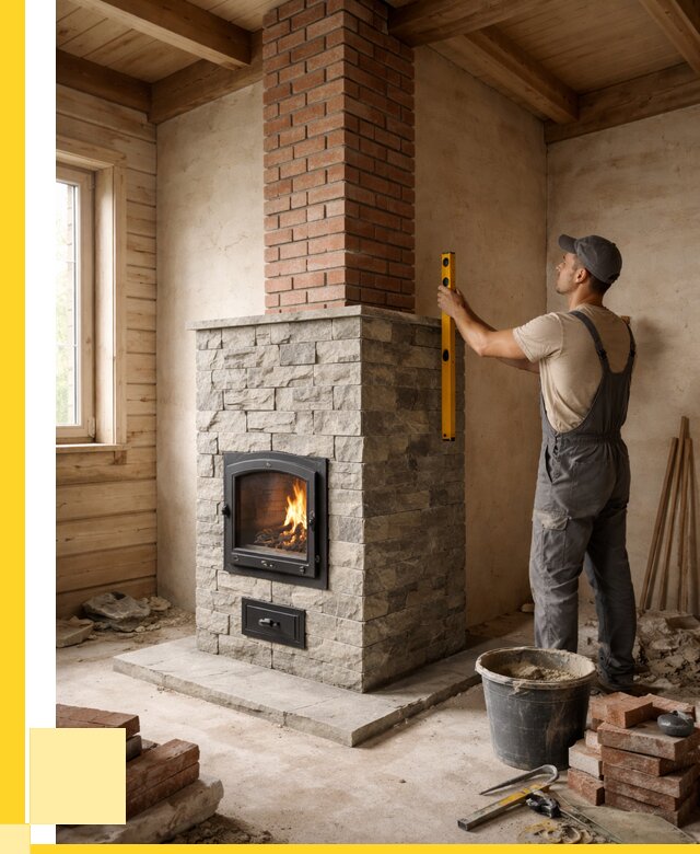 Печи и дымоходы под ключ в Фрязине от 46733 р., ЭриданФрз