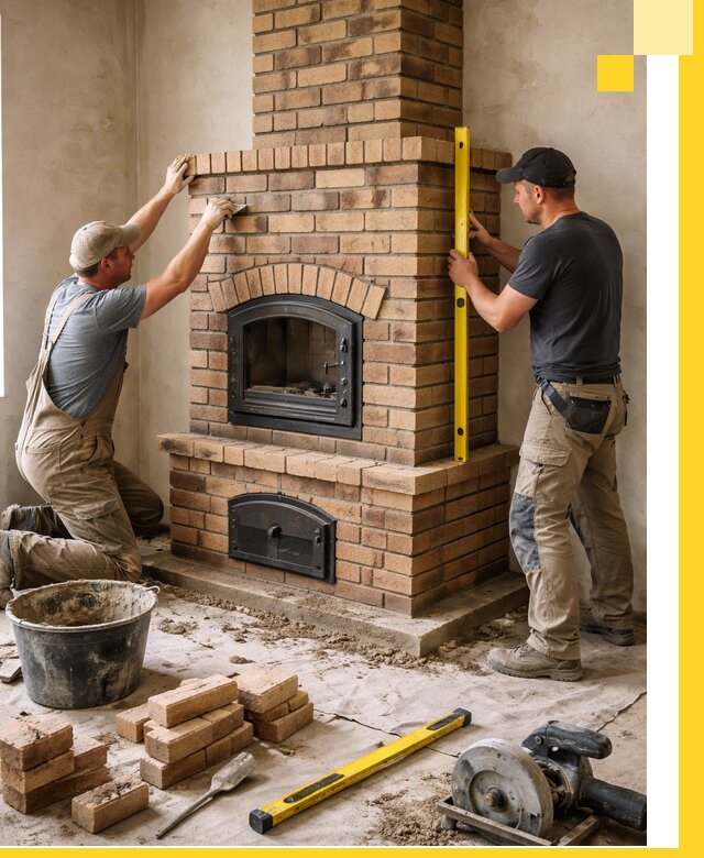 Продажа и установка печей и каминов для дома под ключ в Фрязине