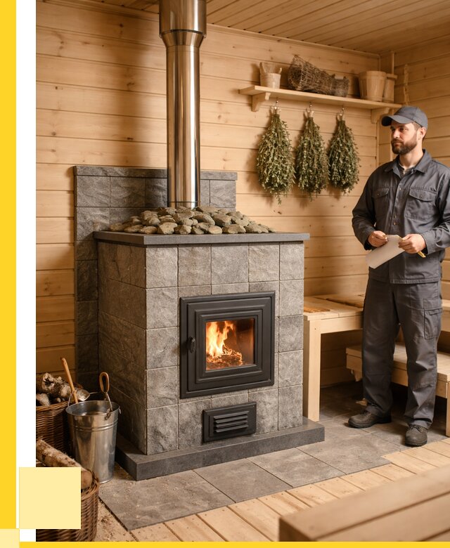 Печи для бани под ключ в Фрязине от 124620 р. | ЭриданФрз