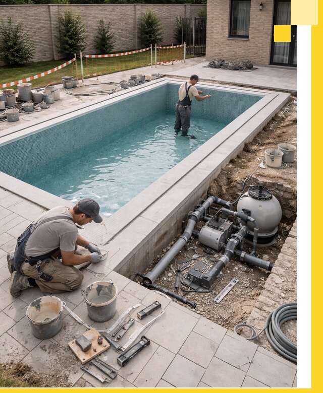 Строительство бассейнов под ключ в Фрязине: проекты и монтаж