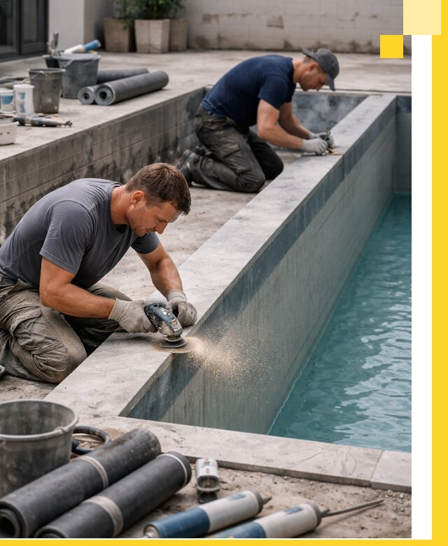 Профессиональный ремонт бассейнов под ключ в Фрязине