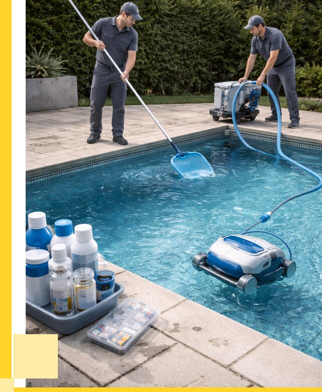 Чистка бассейнов в Фрязине роботами, от 4673 р. | ЭриданФрз