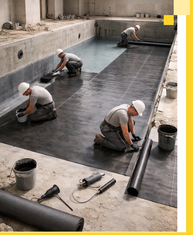 Профессиональная гидроизоляция бассейнов и чаш в Фрязине под ключ