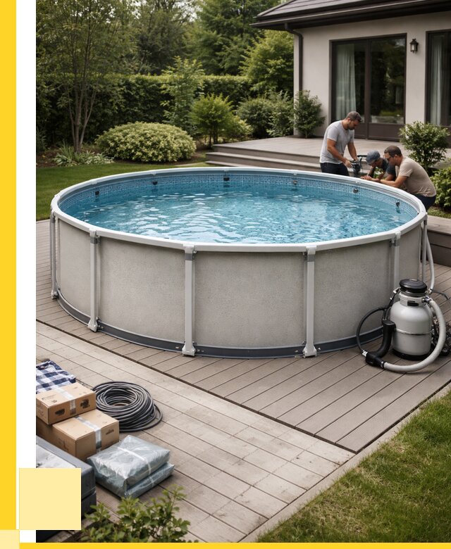 Купить каркасные бассейны в Фрязине от 46733 р. | ЭриданФрз