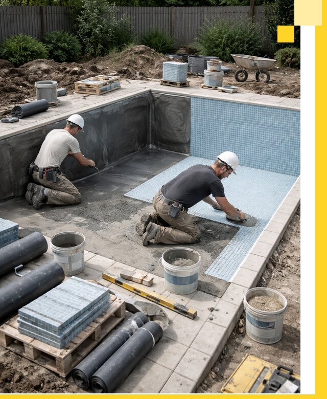 Проектирование и строительство стационарных бассейнов в Фрязине