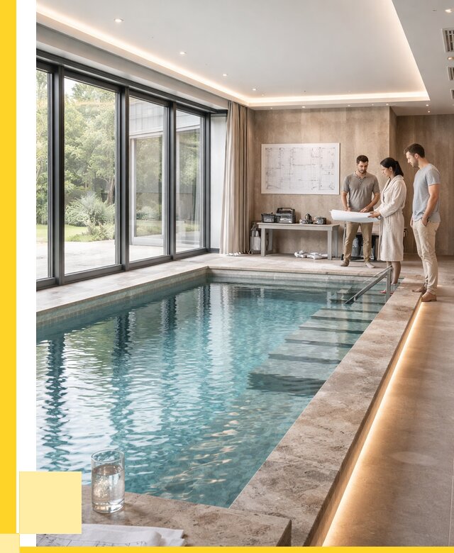 Закрытые бассейны под ключ в Фрязине от 2596250 р. | ЭриданФрз