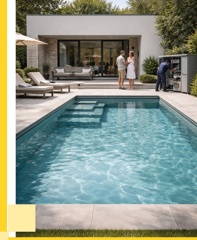 Бассейн в доме в Фрязине под ключ от 1246200 р. | ЭриданФрз