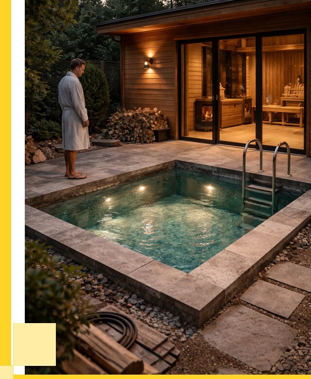 Бани с бассейном под ключ в Фрязине от 98658 р. | ЭриданФрз