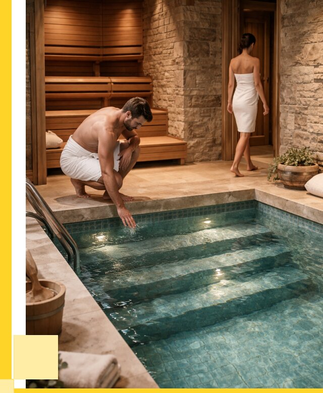 Сауна с бассейном под ключ в Фрязине от 124620 р., ЭриданФрз