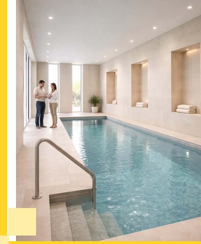 Бассейны в помещении под ключ в Фрязине от 1557750 р. | ЭриданФрз