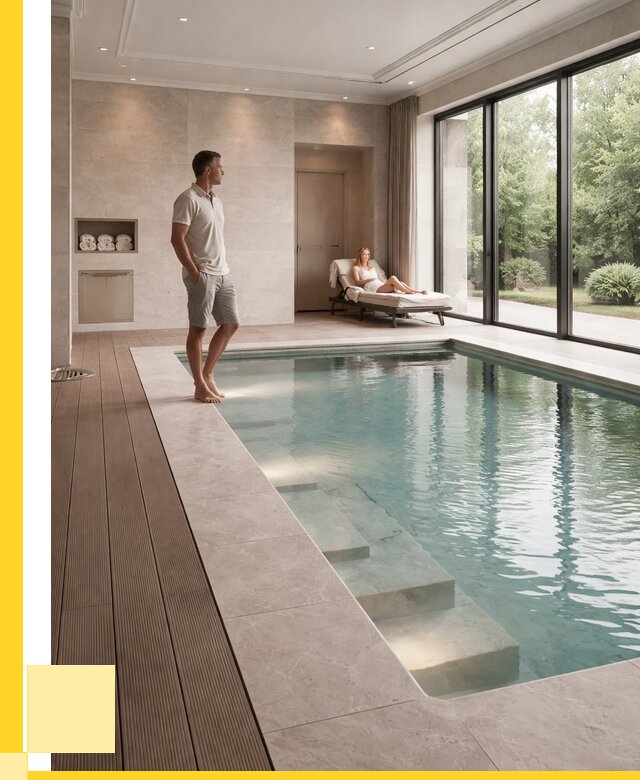 Бассейны в коттедже под ключ в Фрязине от 1246200 р. | ЭриданФрз