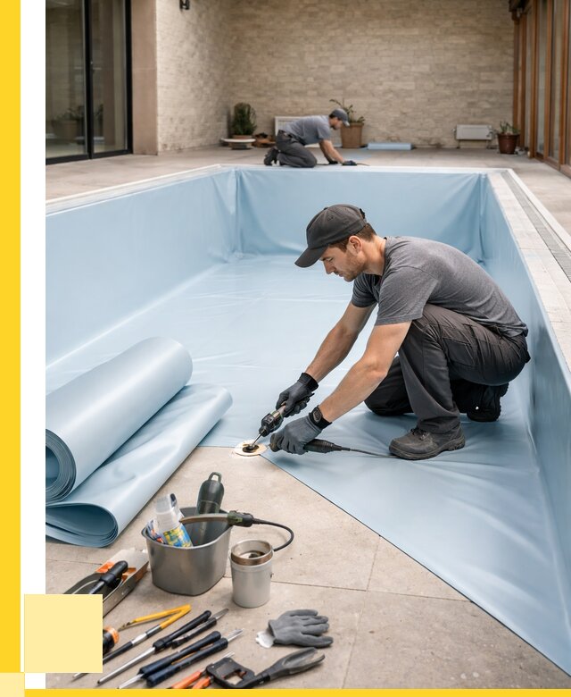 Пленка ПВХ для бассейнов в Фрязине от 2596 р. | ЭриданФрз