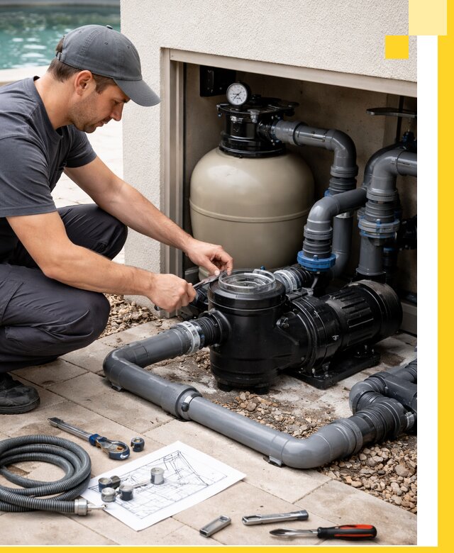 Поставка, монтаж и сервис насосов для бассейнов в Фрязине