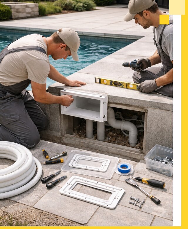 Поставка и установка скиммеров для бассейнов в Фрязине