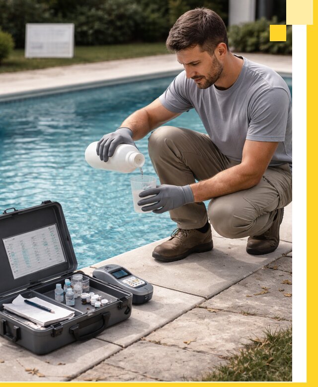 Профессиональная дезинфекция воды в бассейне в Фрязине