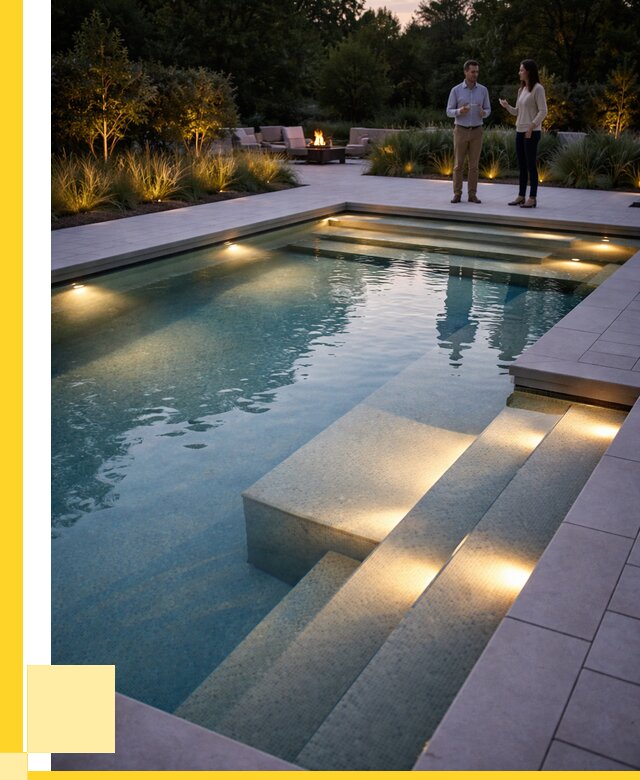 Освещение бассейнов в Фрязине под ключ от 25963 р. | ЭриданФрз