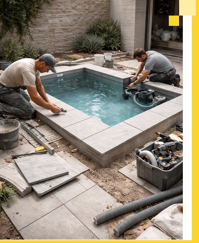 Мини бассейны под ключ в Фрязине, дизайн и установка