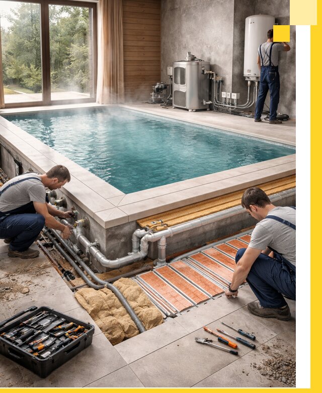 Проектирование и строительство тёплых бассейнов в Фрязине