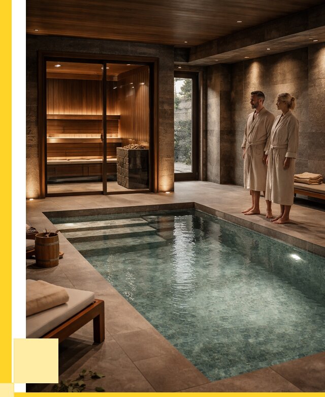 Сауна с большим бассейном в Фрязине от 1246200 р. ЭриданФрз