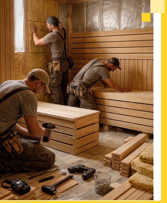 Профессиональное строительство саун под ключ в Фрязине