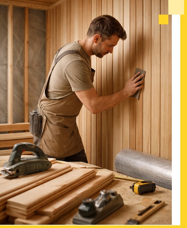 Профессиональная отделка саун и парных под ключ в Фрязине