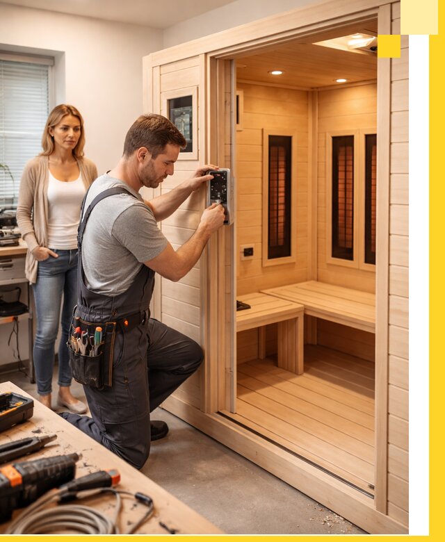 Инфракрасные сауны под ключ в Фрязине продажа и установка