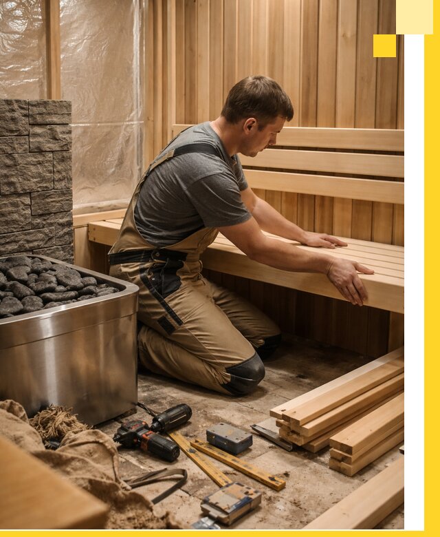 Сауны для дома под ключ с проектированием и монтажом в Фрязине