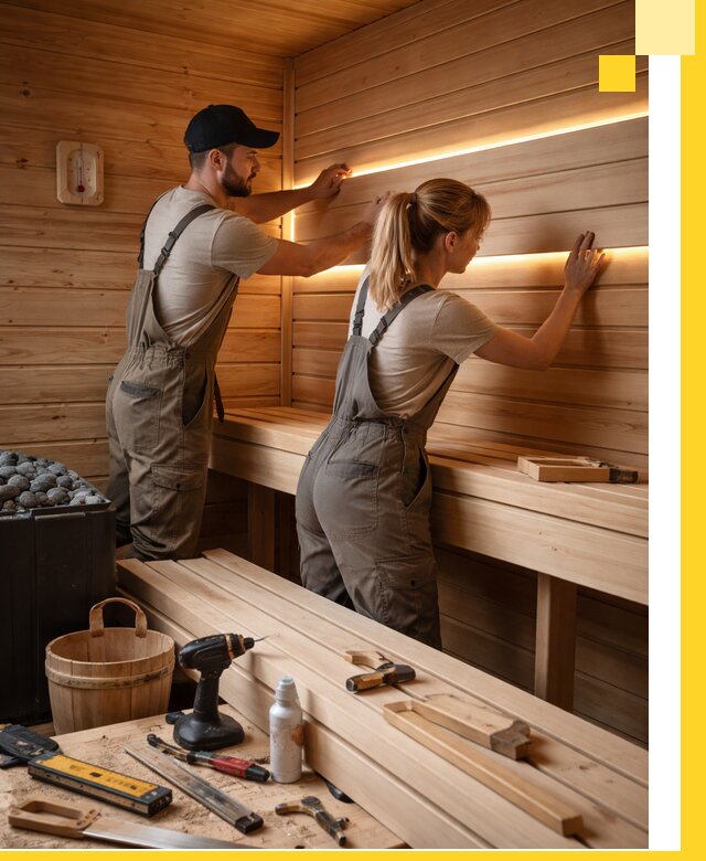 Дизайн саун и бань под ключ с индивидуальным проектом в Фрязине