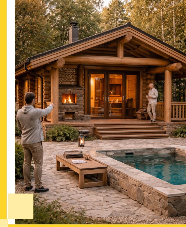 Проекты бань и хамам в Фрязине от 25963 р. | ЭриданФрз