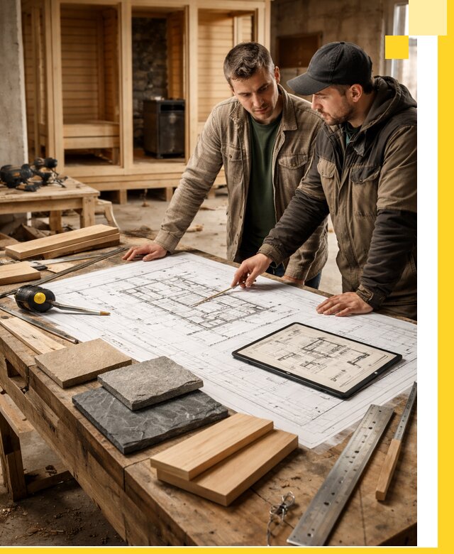 Проекты бань под ключ и планы строительства в Фрязине