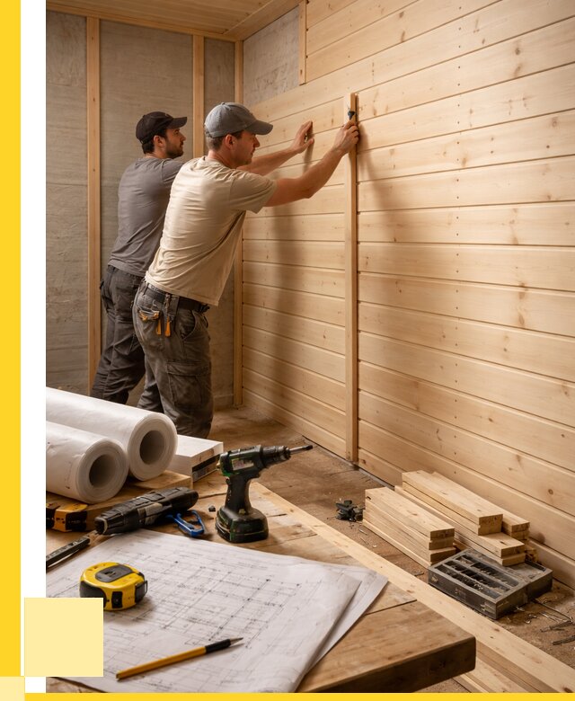 Обшивка бани вагонкой в Фрязине от 1246 р., ЭриданФрз