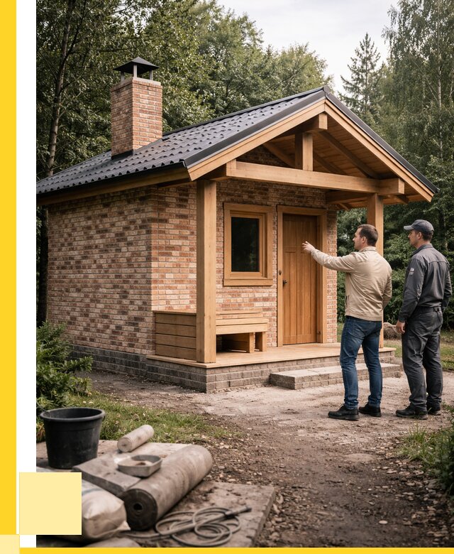 Кирпичные бани и печи в Фрязине от 363475 р. | ЭриданФрз