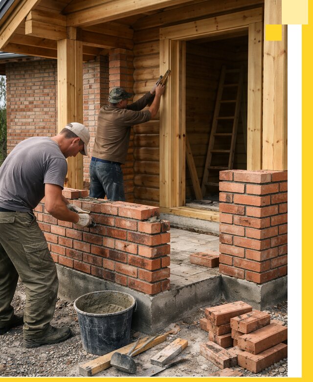 Строительство кирпичных бань под ключ в Фрязине с гарантией качества